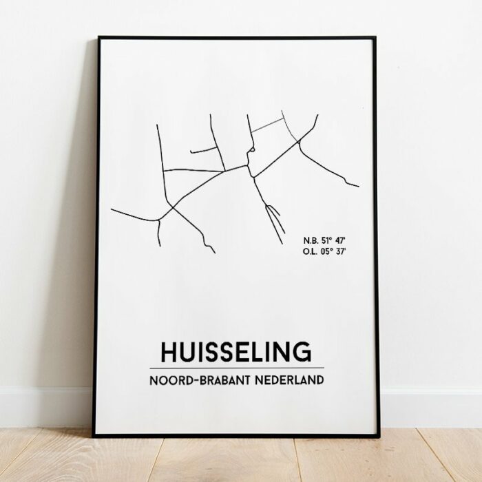 Huisseling city poster
