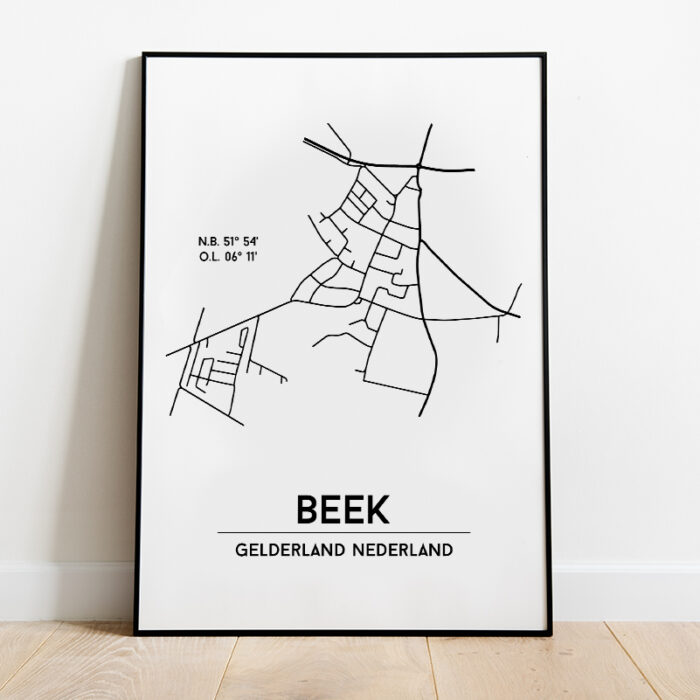 Beek city poster