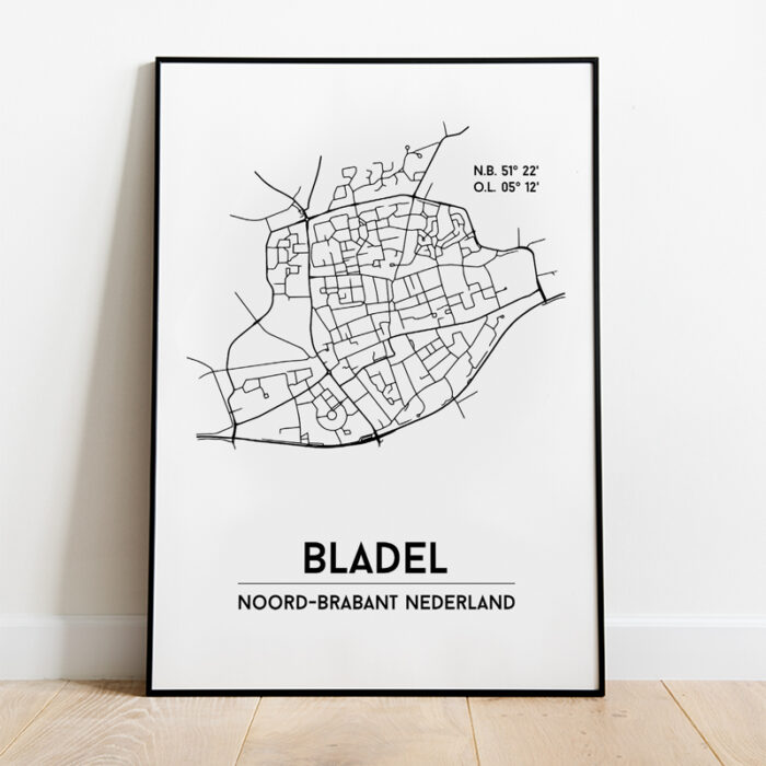Bladel city poster