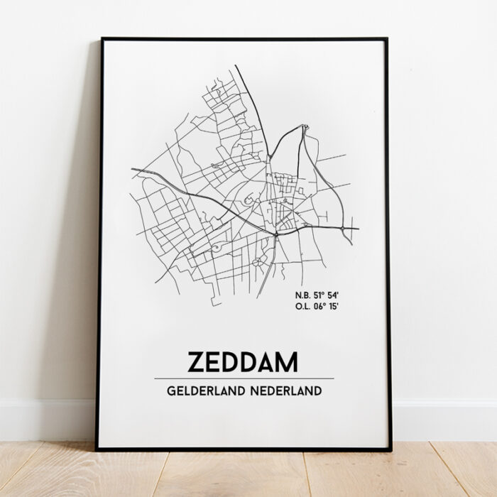 Zeddam city poster