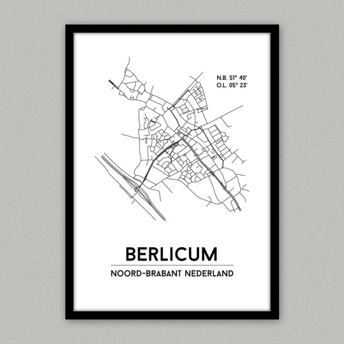 Berlicum city poster