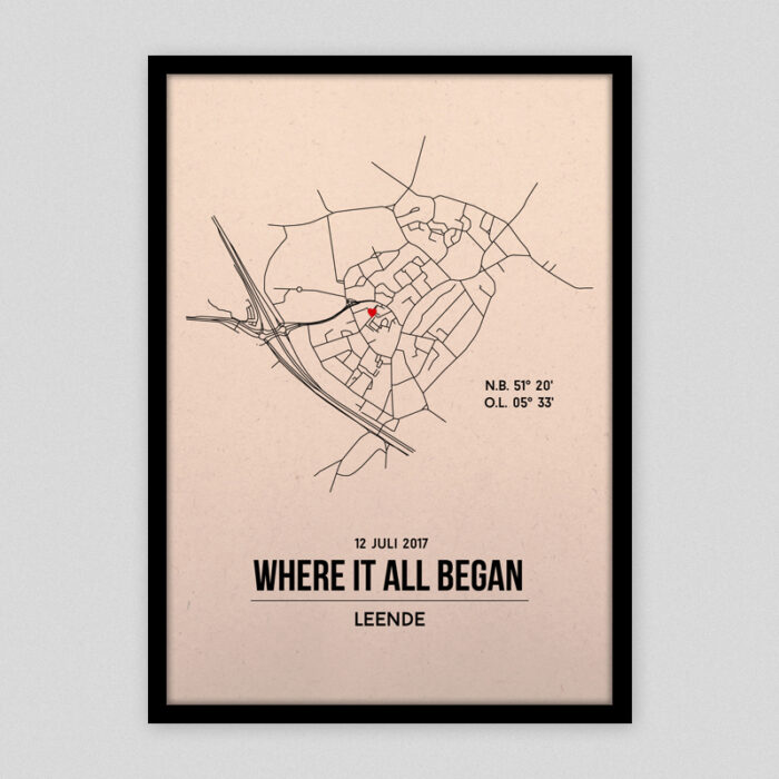 Leende city poster - Afbeelding 4