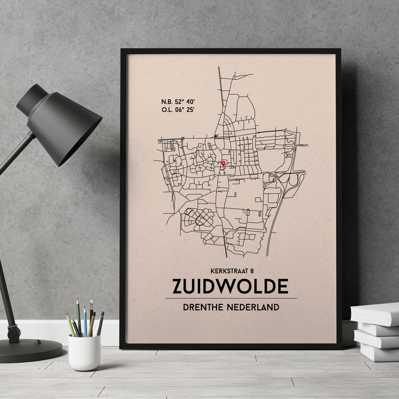 Zuidwolde city poster - Afbeelding 3