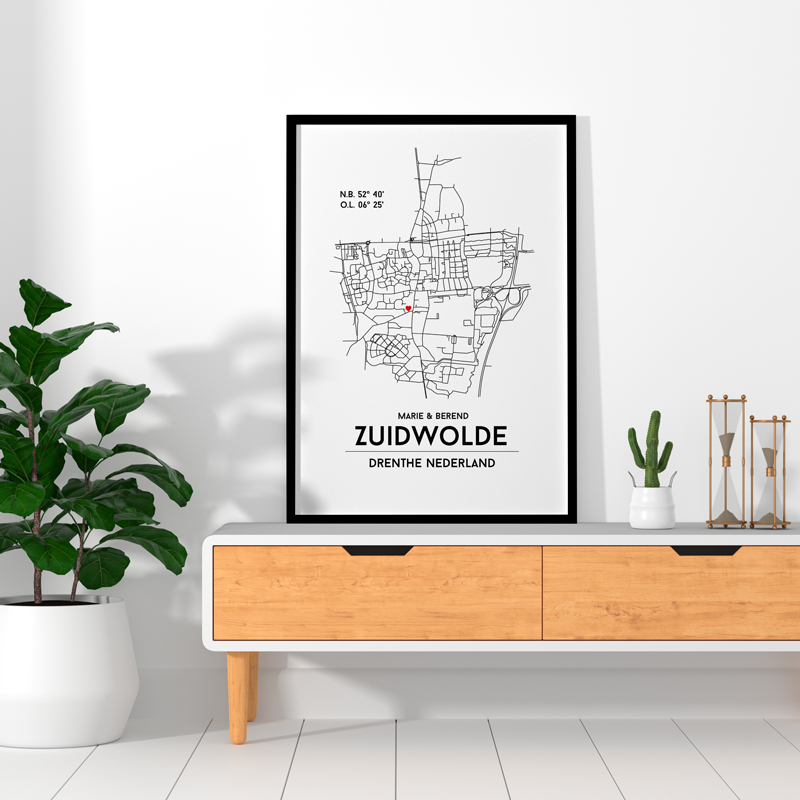 Zuidwolde city poster - Afbeelding 2
