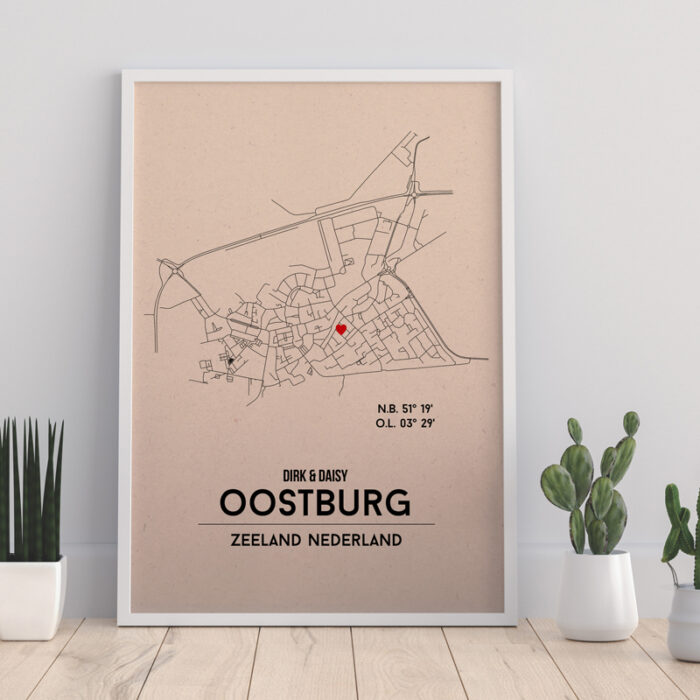 Oostburg city poster - Afbeelding 2