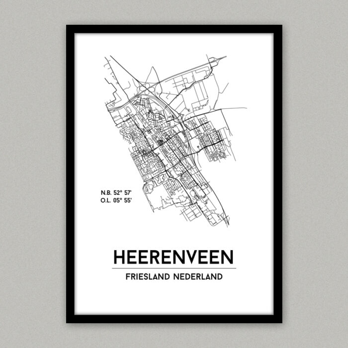 Heerenveen city poster