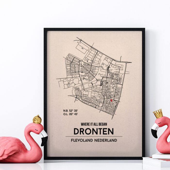 Dronten city poster - Afbeelding 3