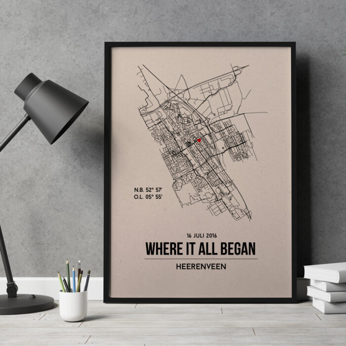 Heerenveen city poster - Afbeelding 3
