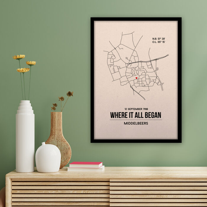 Middelbeers city poster - Afbeelding 3