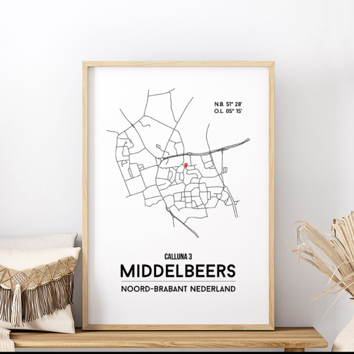 Middelbeers city poster - Afbeelding 2