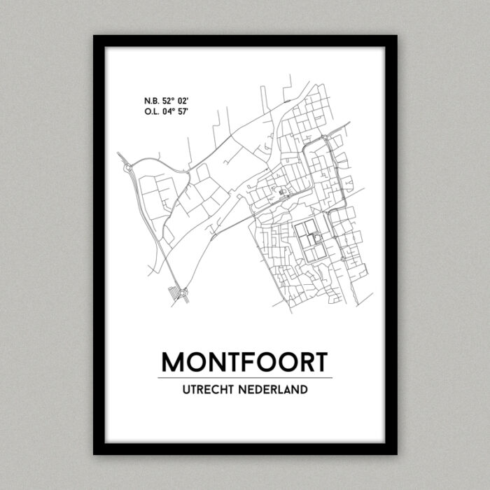 Montfoort city poster