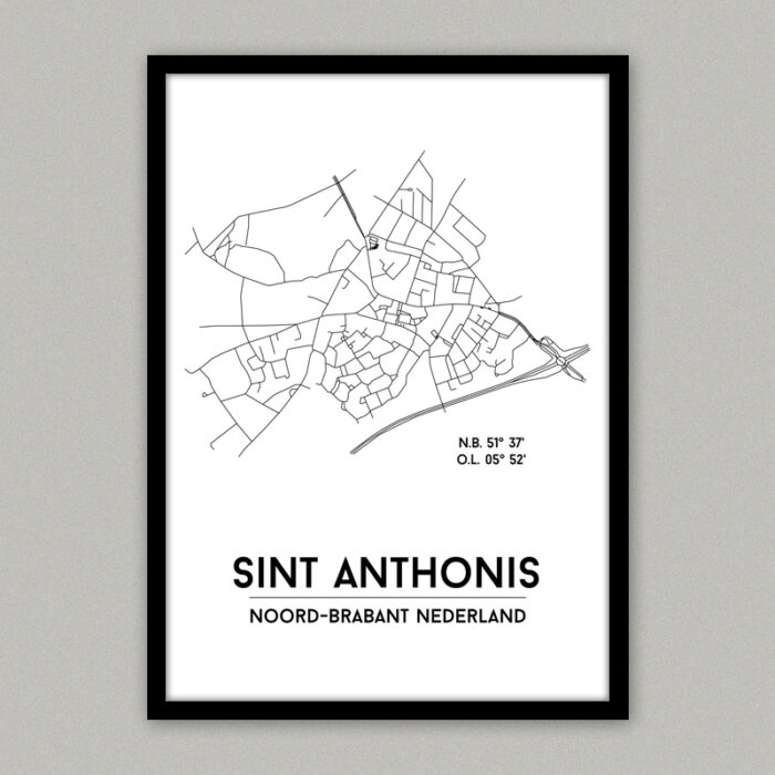 Sint Anthonis city poster