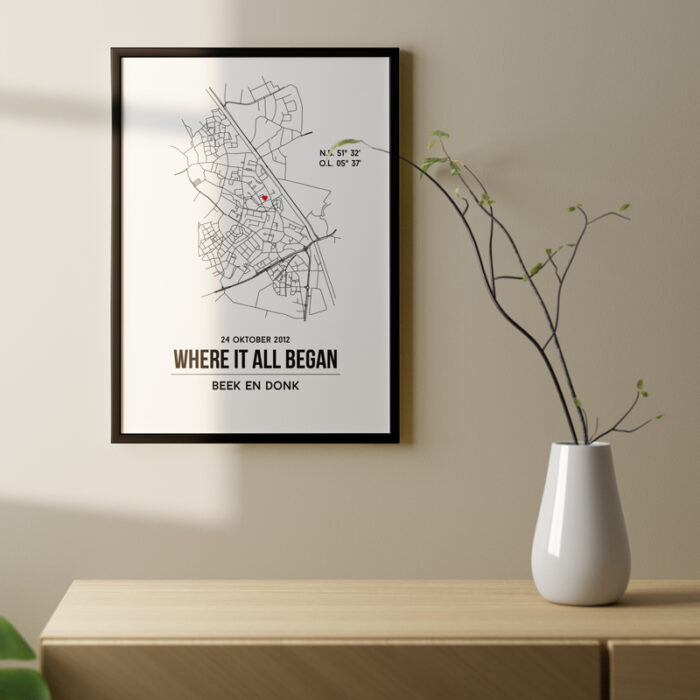 Beek en Donk city poster - Afbeelding 4