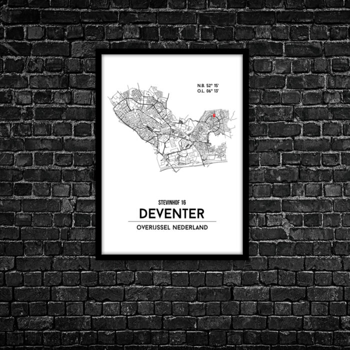 Deventer city poster - Afbeelding 3