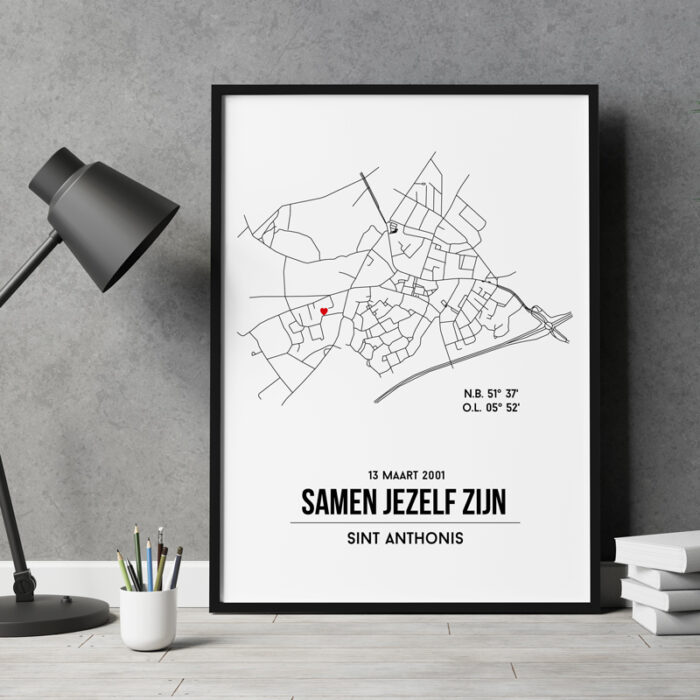 Sint Anthonis city poster - Afbeelding 3