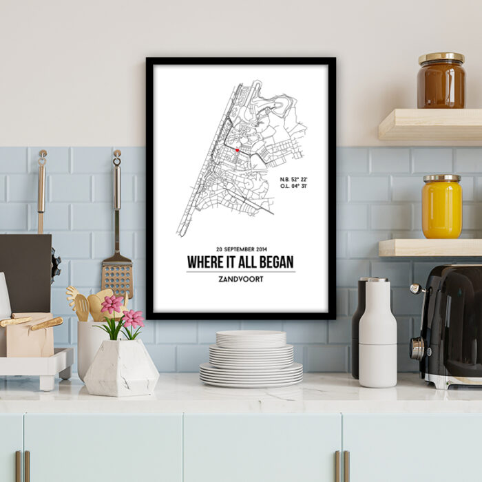 Zandvoort city poster - Afbeelding 3