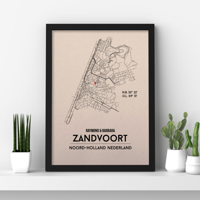 Zandvoort city poster - Afbeelding 2