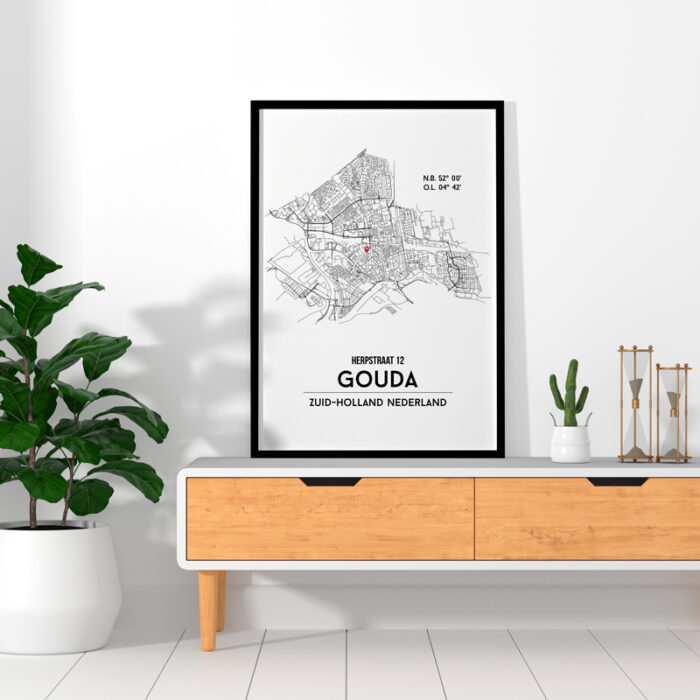 Gouda city poster - Afbeelding 2