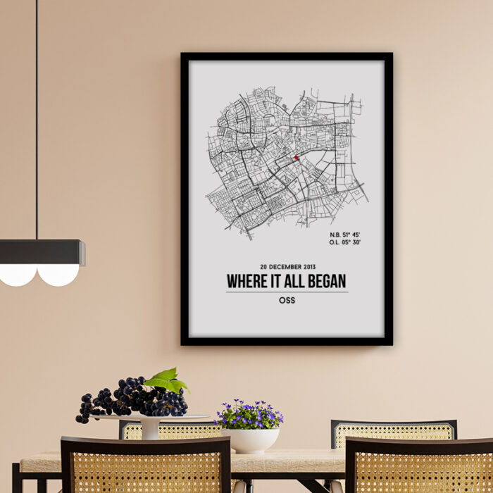 Oss city poster - Afbeelding 2