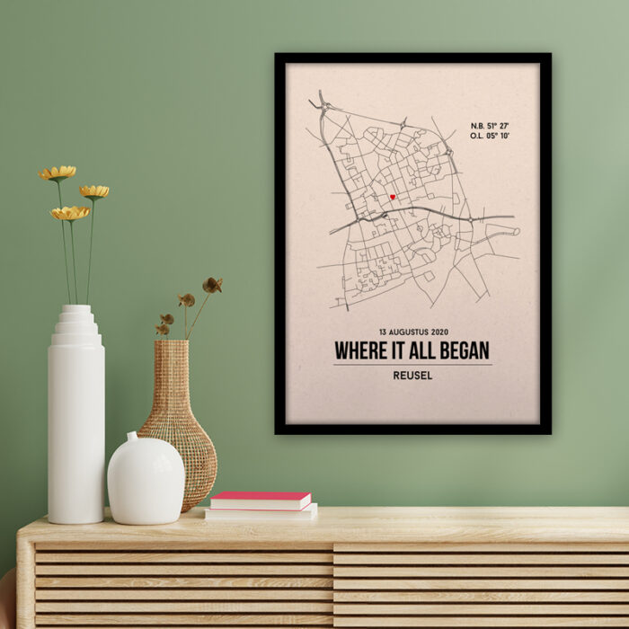 Reusel city poster - Afbeelding 3