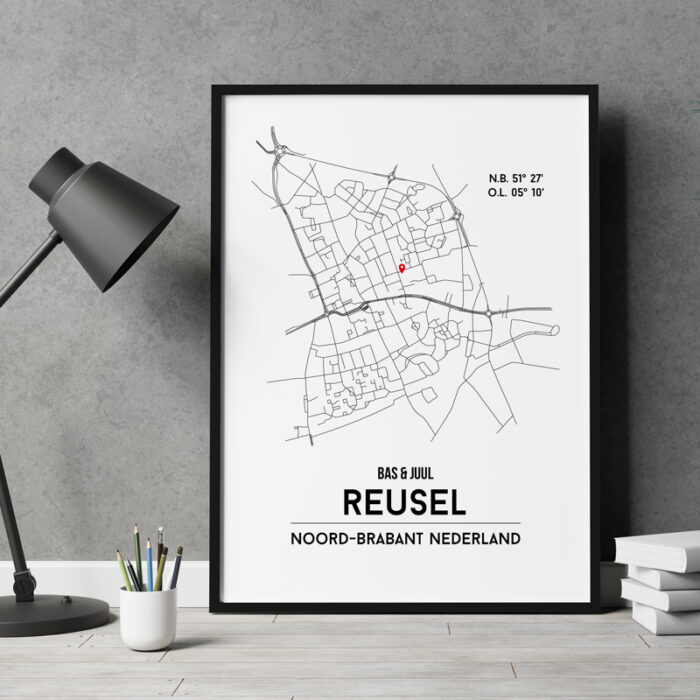 Reusel city poster - Afbeelding 2
