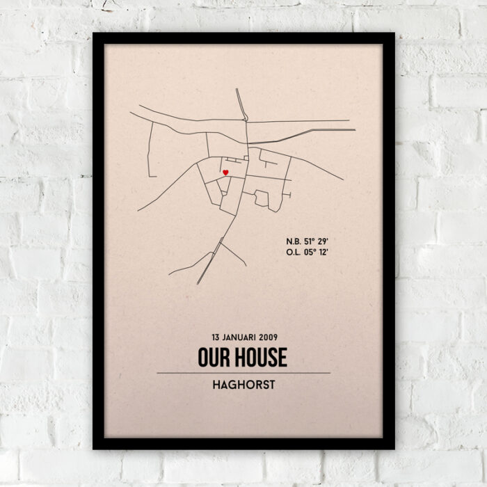 Haghorst city poster - Afbeelding 2