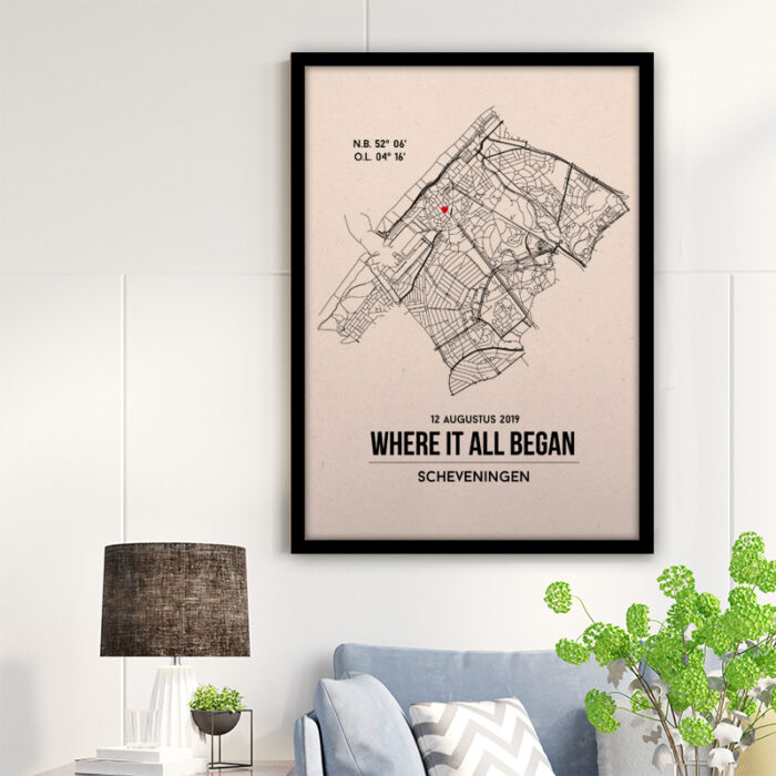 Scheveningen city poster - Afbeelding 2