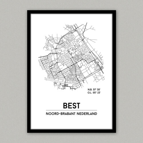 Best plattegrond poster