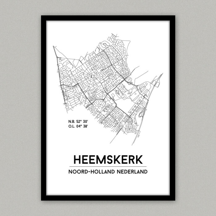 Heemskerk city poster