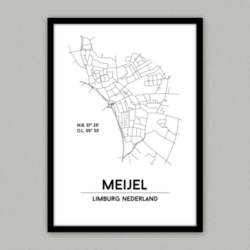 Meijel city poster
