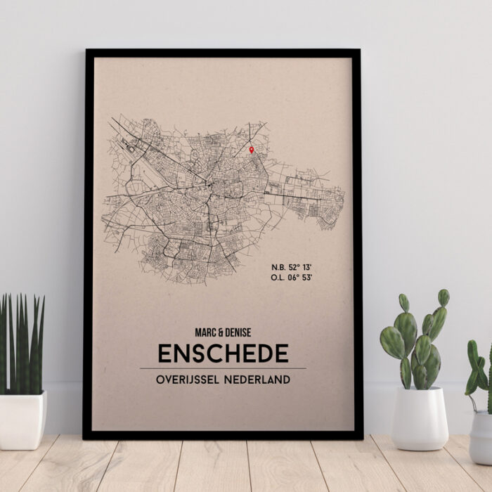 Enschede city poster - Afbeelding 3