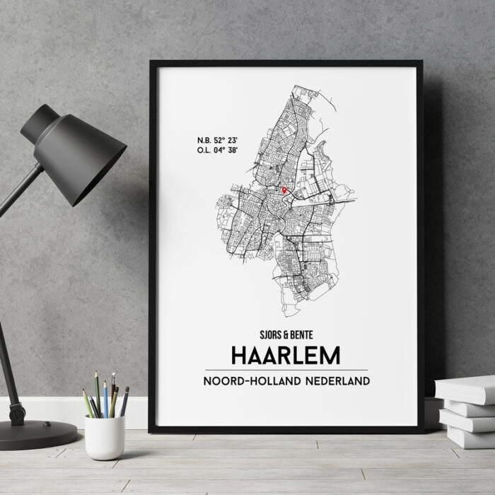 Haarlem city poster - Afbeelding 2