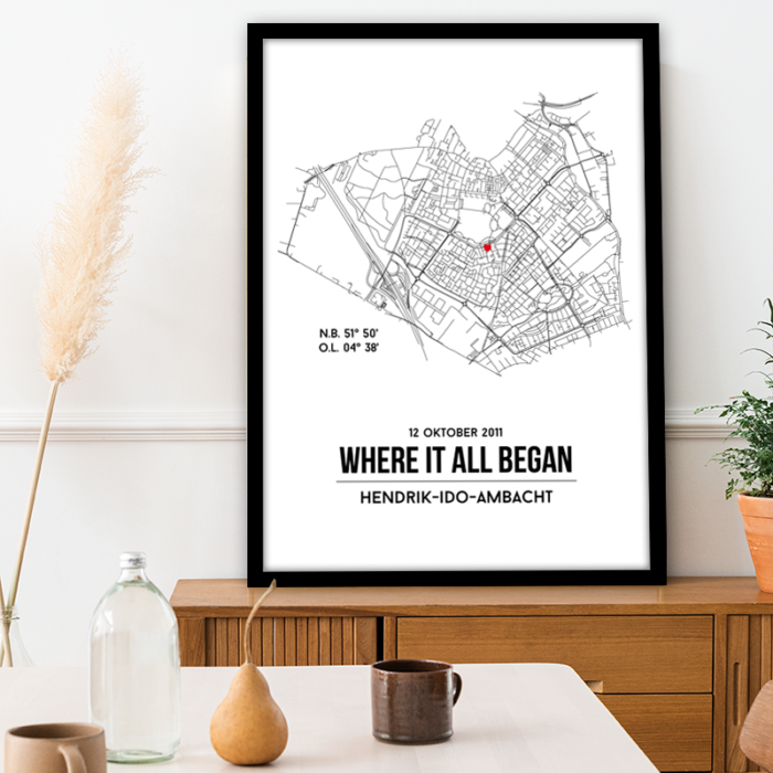 Hendrik-Ido-Ambacht city poster - Afbeelding 3