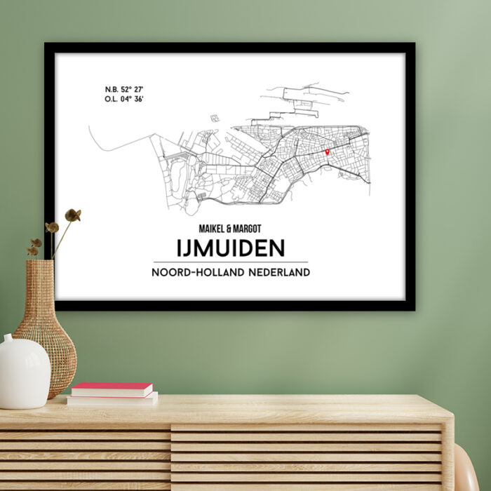 IJmuiden city poster - Afbeelding 3