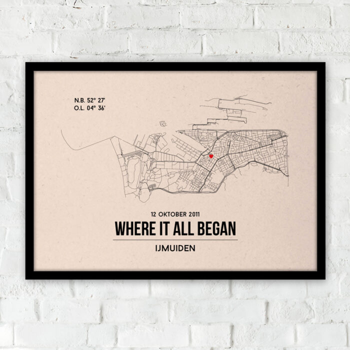 IJmuiden city poster - Afbeelding 2