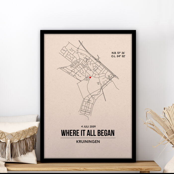 Kruiningen city poster - Afbeelding 3
