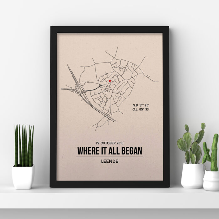 Leende city poster - Afbeelding 3