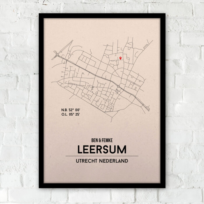 Leersum city poster - Afbeelding 2