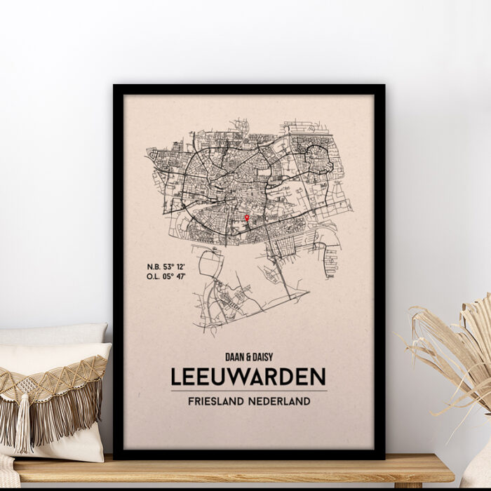 Leeuwarden city poster - Afbeelding 2
