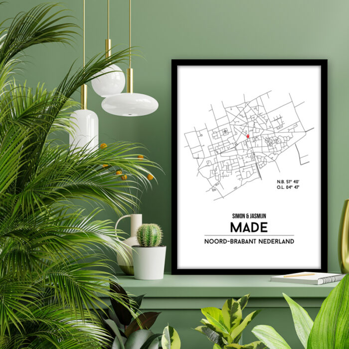 Made city poster - Afbeelding 2
