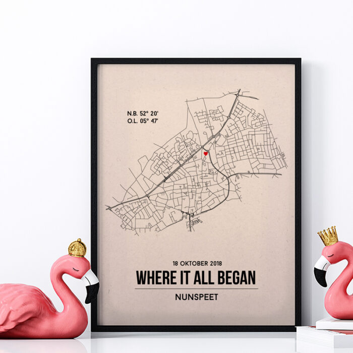 Nunspeet city poster - Afbeelding 2