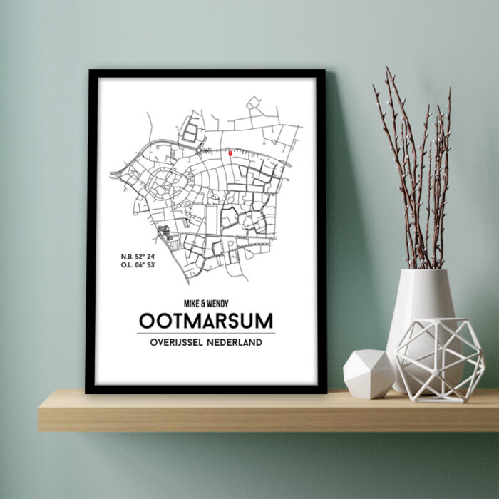 Ootmarsum city poster - Afbeelding 3