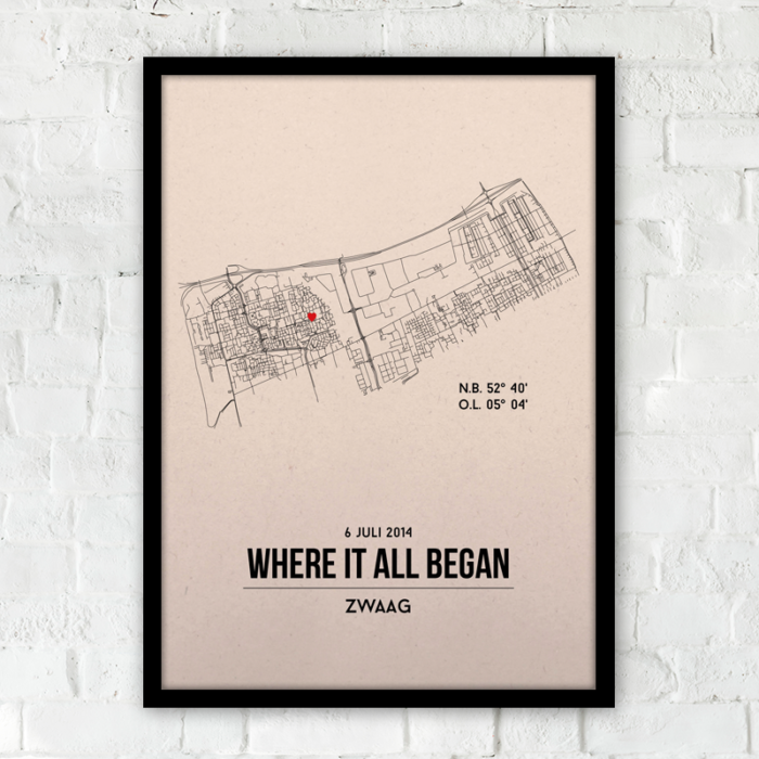 Zwaag city poster - Afbeelding 2