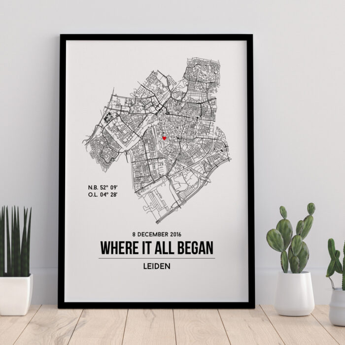 Leiden city poster - Afbeelding 3