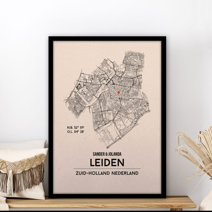 Leiden city poster - Afbeelding 2
