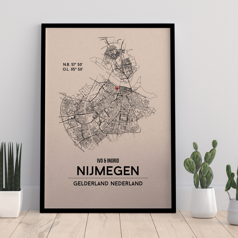 Nijmegen city poster - Afbeelding 2