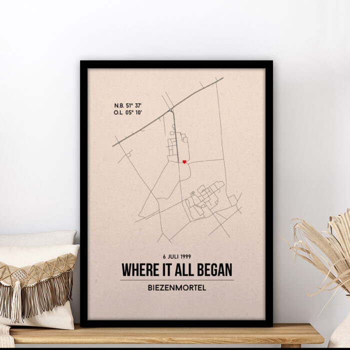 Biezenmortel city poster - Afbeelding 2
