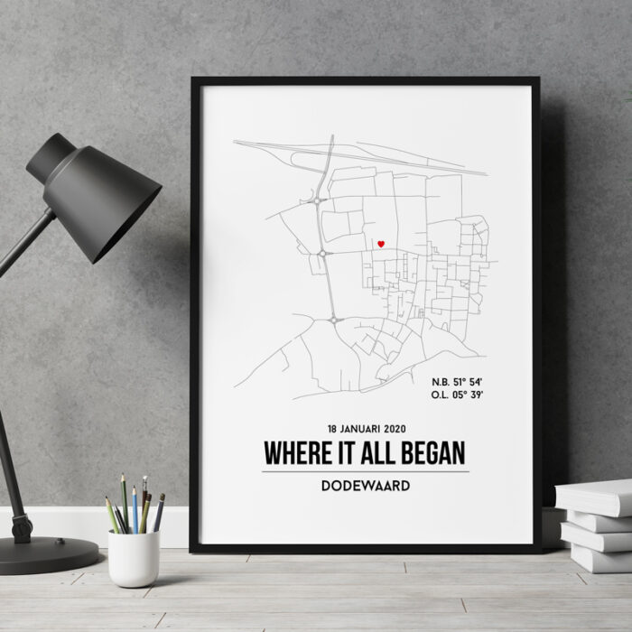 Dodewaard city poster - Afbeelding 3