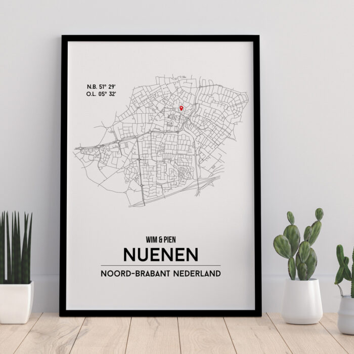 Nuenen city poster - Afbeelding 2
