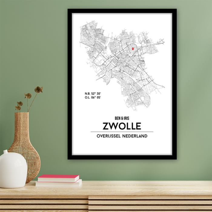Zwolle city poster - Afbeelding 2